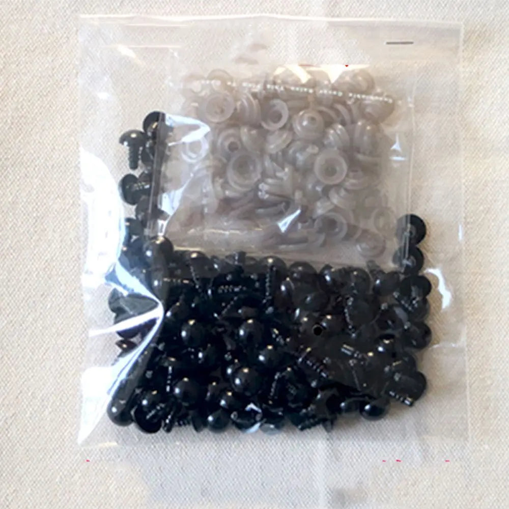 10mm Eyeball Doll Accessories Black Doll Making Safety Eyes Craft Supply