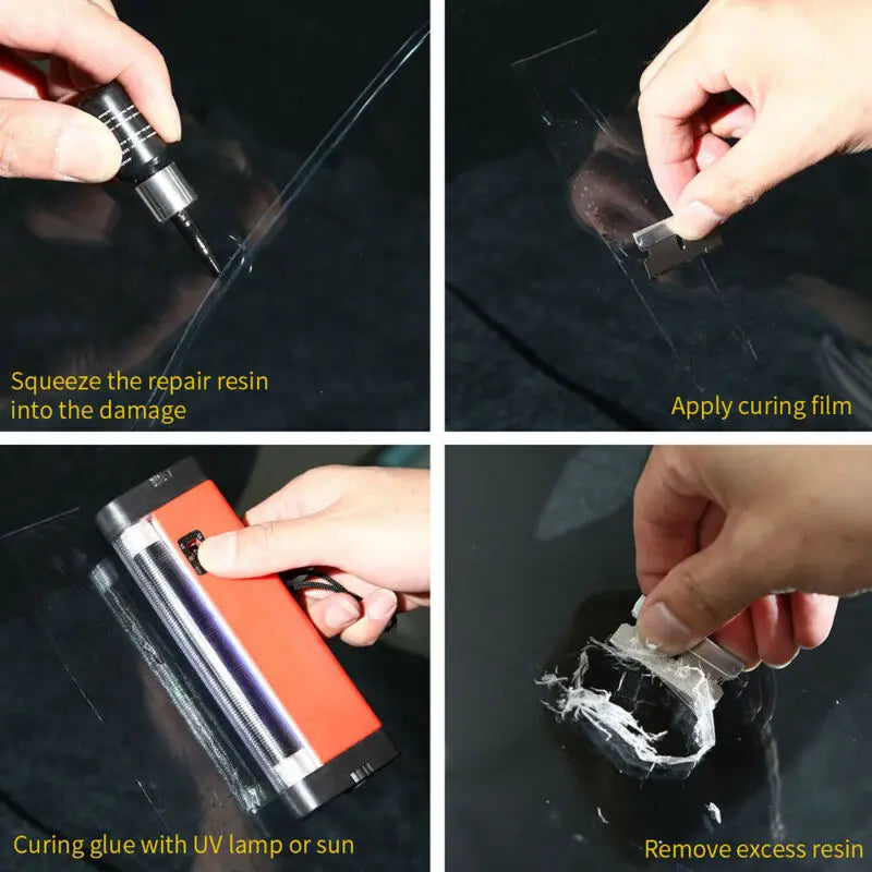 Automotive Glass Nano Repair Fluid Premium Quality Replacement Accessory