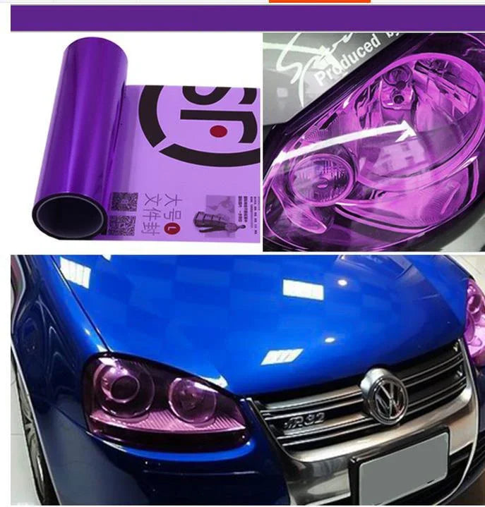 Car Headlight Taillight Protective Film Premium Quality Replacement Accessory