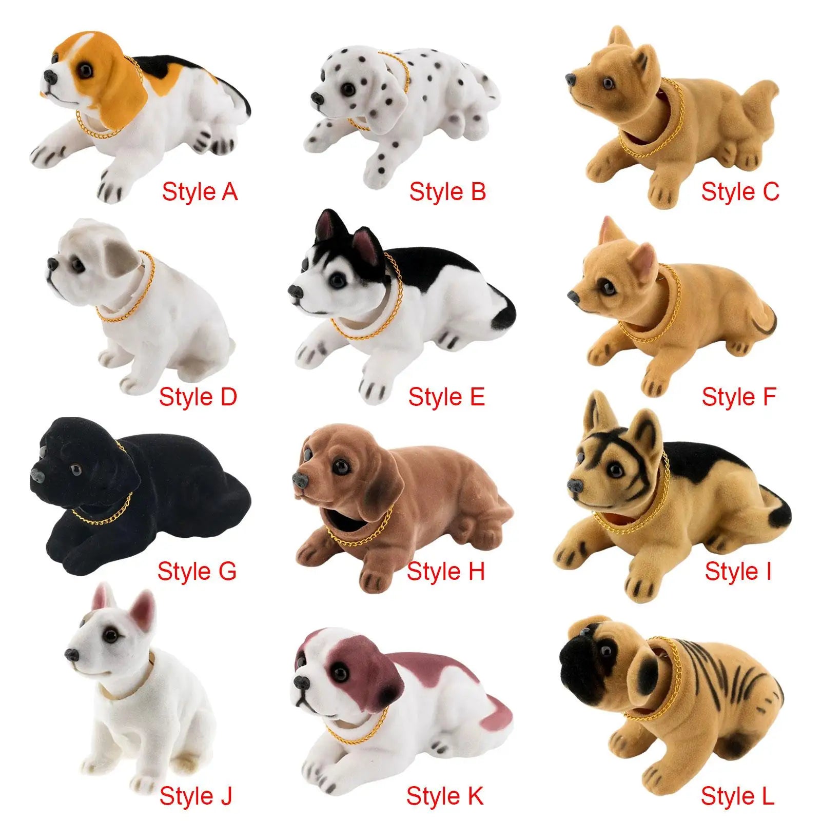 Shaking Head Dog Car Ornaments Car Dashboard Ornament Decoration