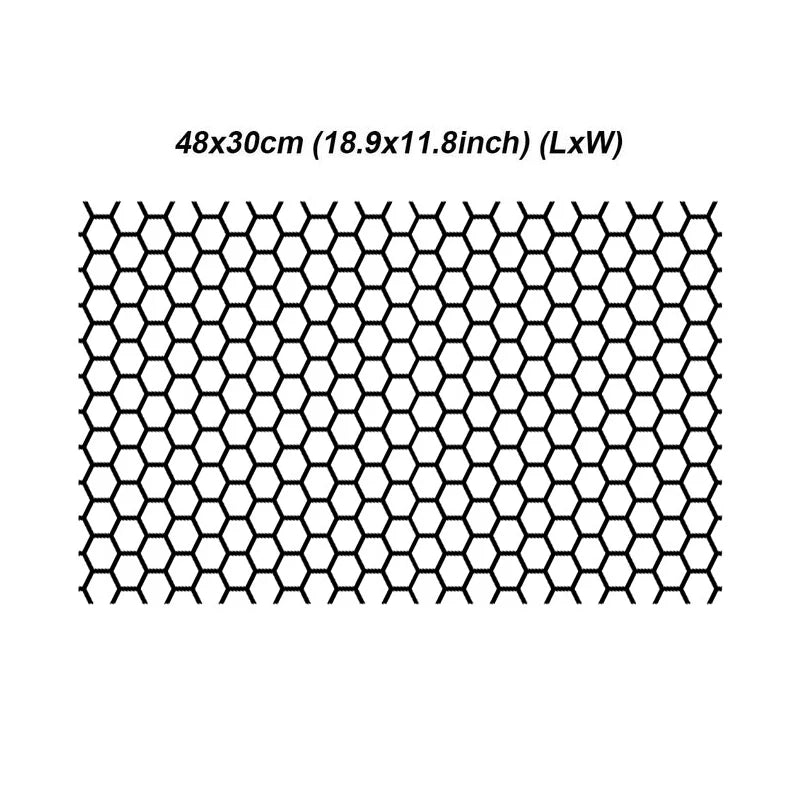 Honeycomb Car Sticker Cut-out Hollow Premium Quality Replacement Accessory