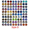 50 pairs Dragon Eyes Cat Premium Quality Replacement Accessory