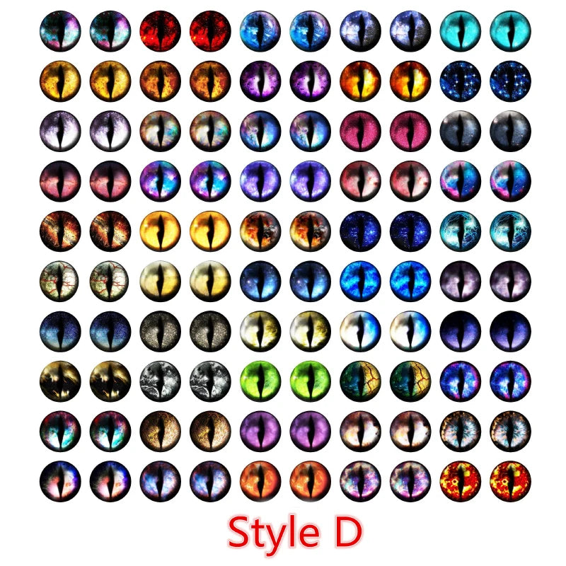50 pairs Dragon Eyes Cat Premium Quality Replacement Accessory