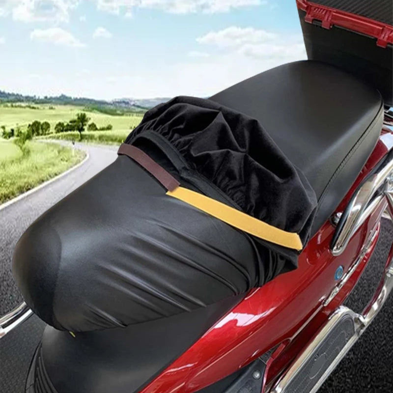 Motorcycle Seat Cover Elastic PU Premium Quality Replacement Accessory