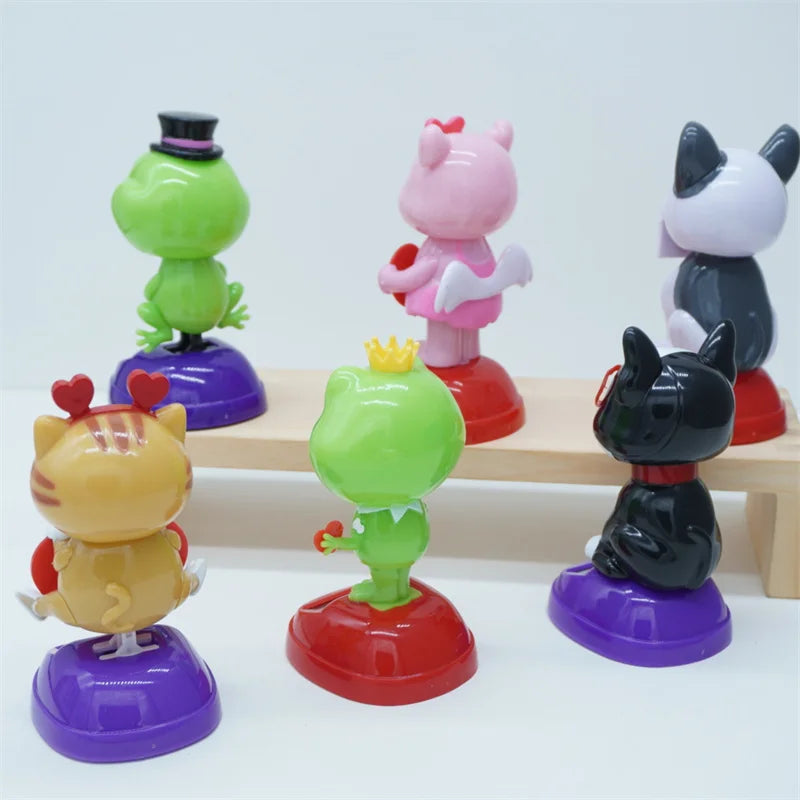 Cute Animal Dashboard Decorations, ABS Car Dashboard Ornament Decoration