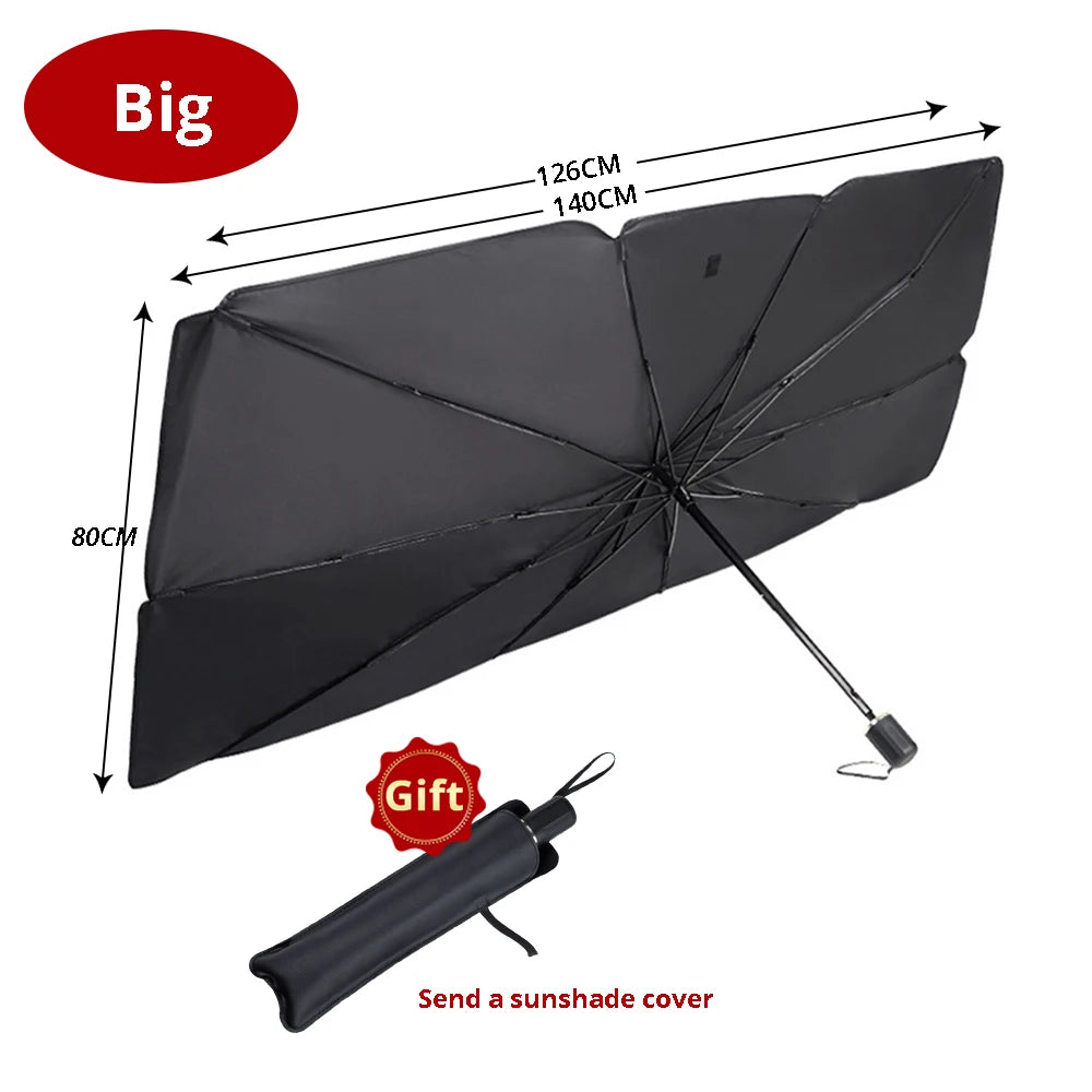 Multi Purpose Convenient Foldable Car Car Sun Shade UV Protector