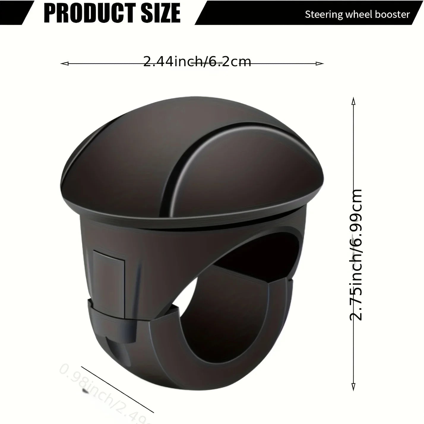Easy-Grip Silicone Steering Wheel Knob Steering Wheel Cover Anti-Slip Comfort