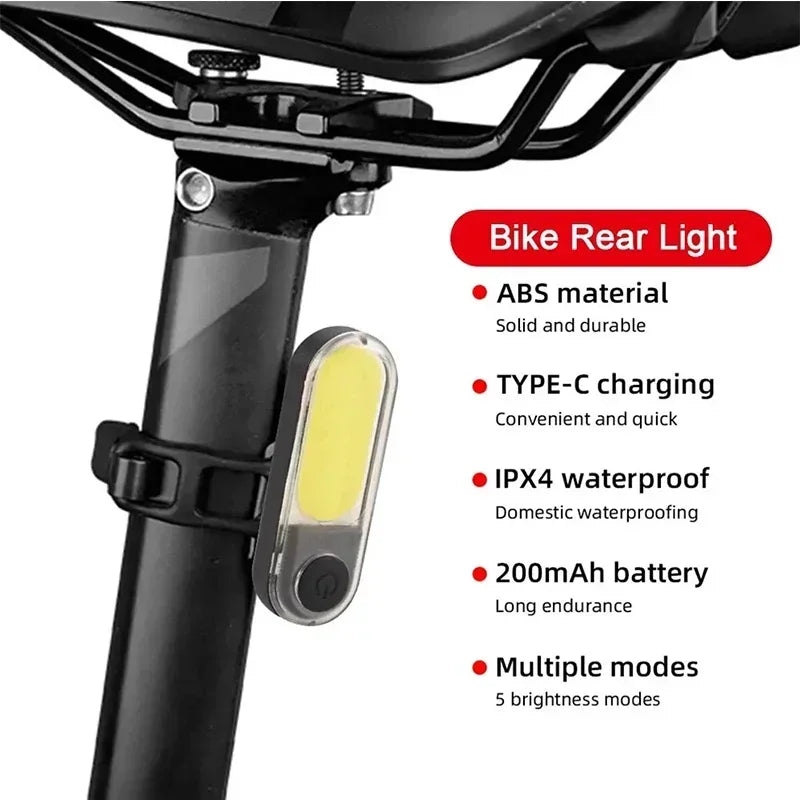 BUCKLOS Bike Light COB Front Premium Quality Replacement Accessory