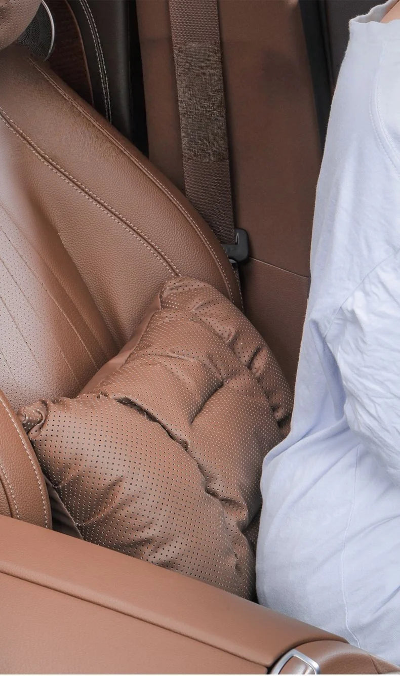Memory Leather Car Headrest Neck Premium Quality Replacement Accessory