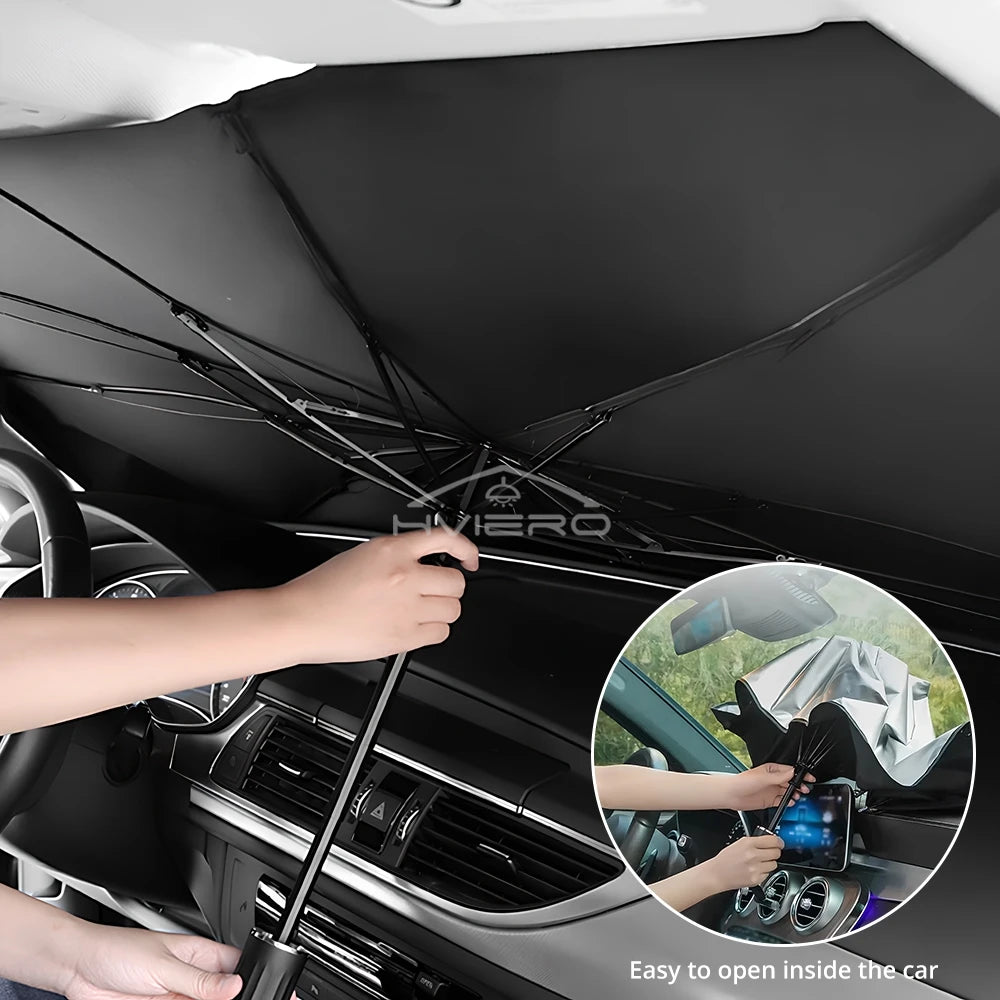 Multi Purpose Convenient Foldable Car Car Sun Shade UV Protector