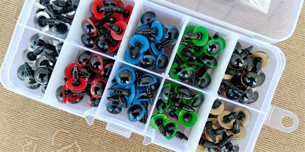 5 Colors Plastic Doll Safety Doll Making Safety Eyes Craft Supply