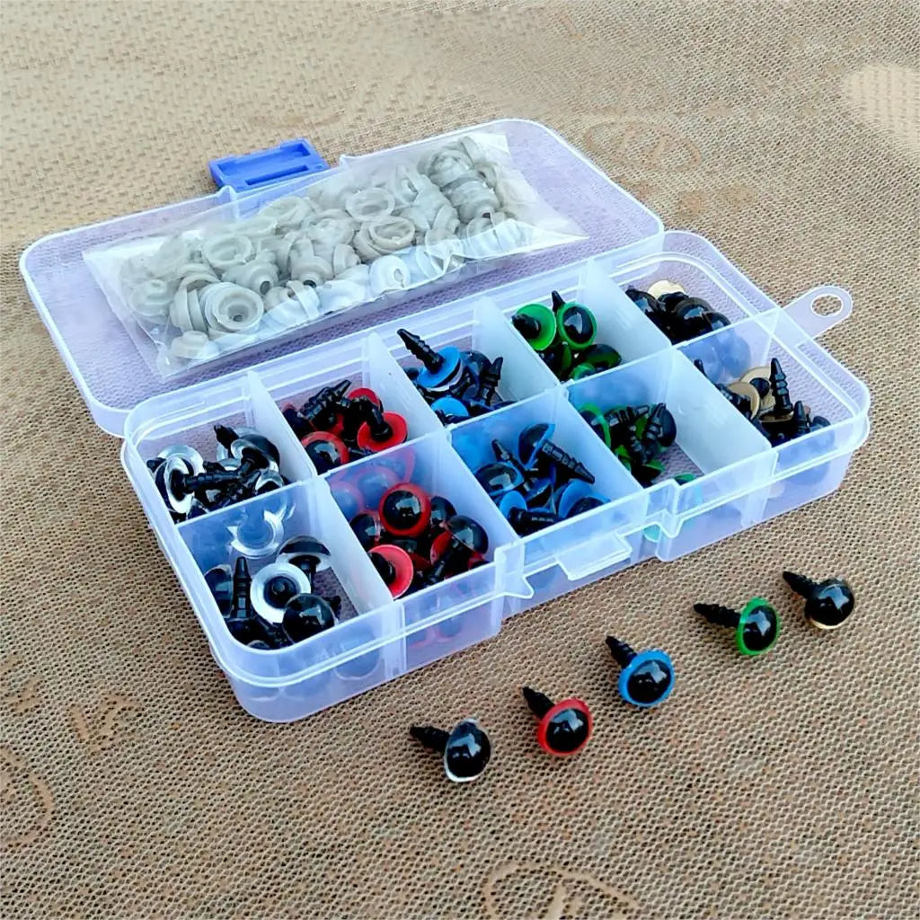 5 Colors Plastic Doll Safety Doll Making Safety Eyes Craft Supply