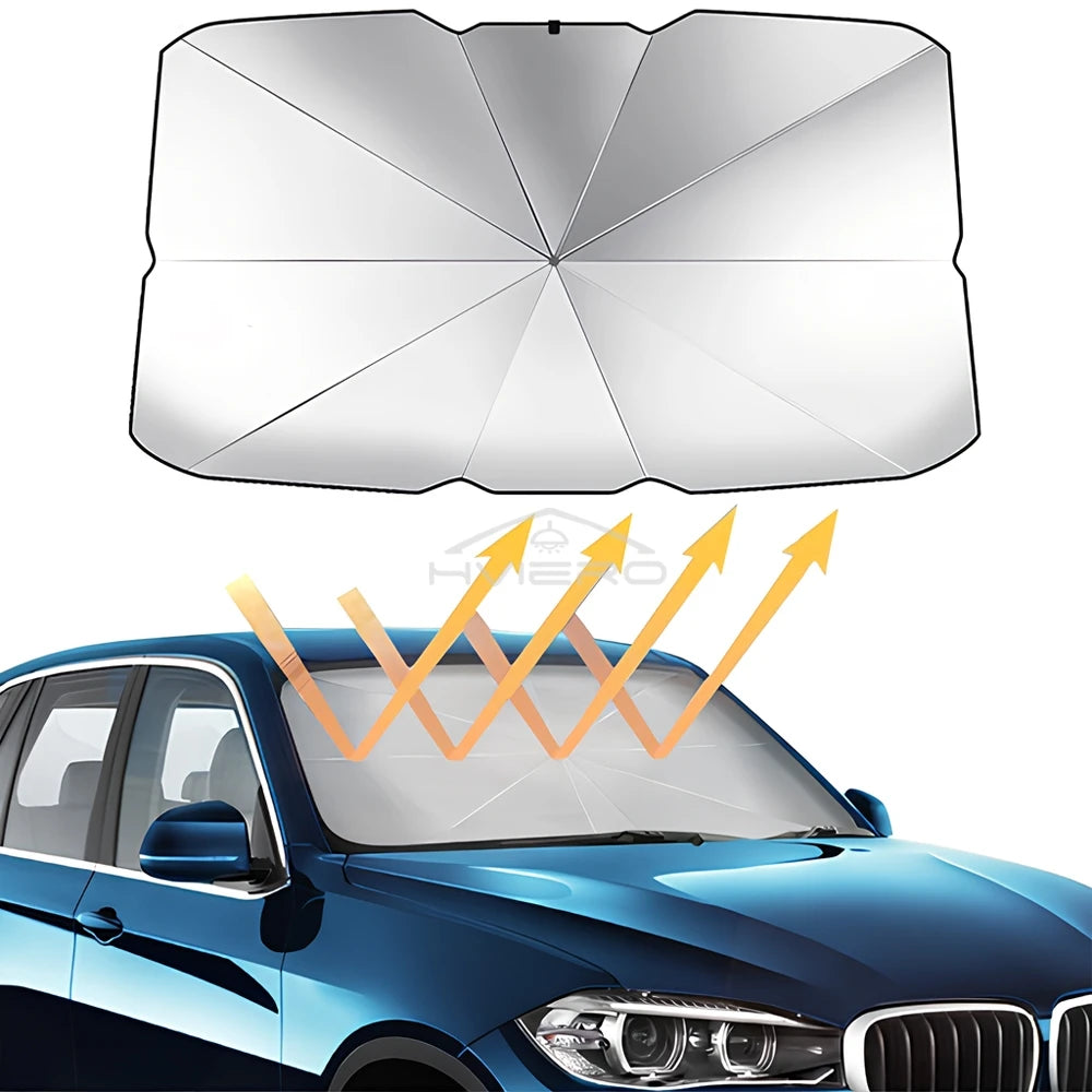 Multi Purpose Convenient Foldable Car Car Sun Shade UV Protector