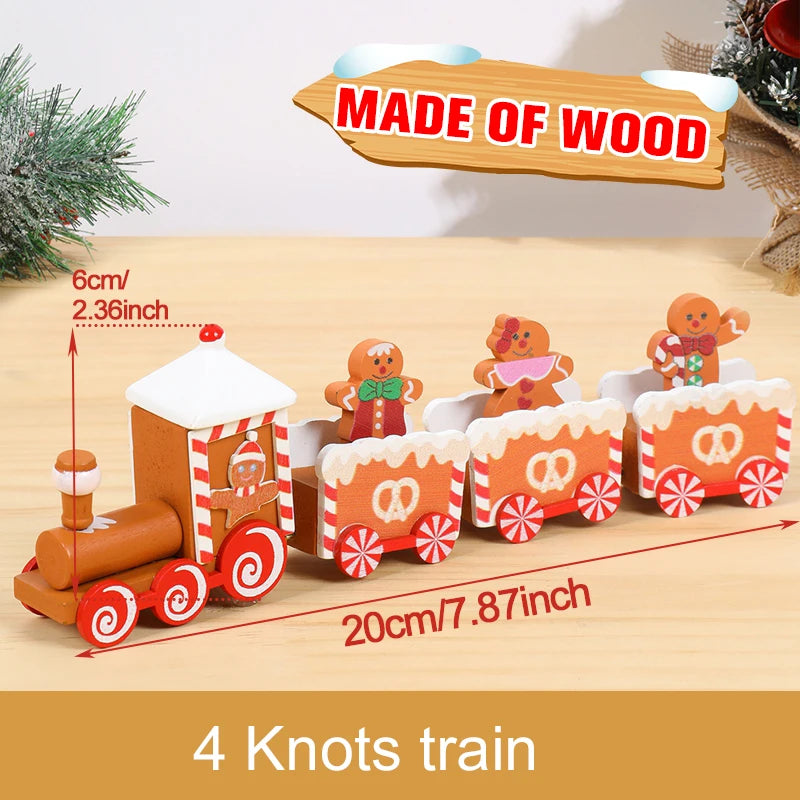 Christmas Train Merry Christmas Decorations For Home Ornament Xmas Navidad Noel Gifts Happy New Year 2026 Gifts