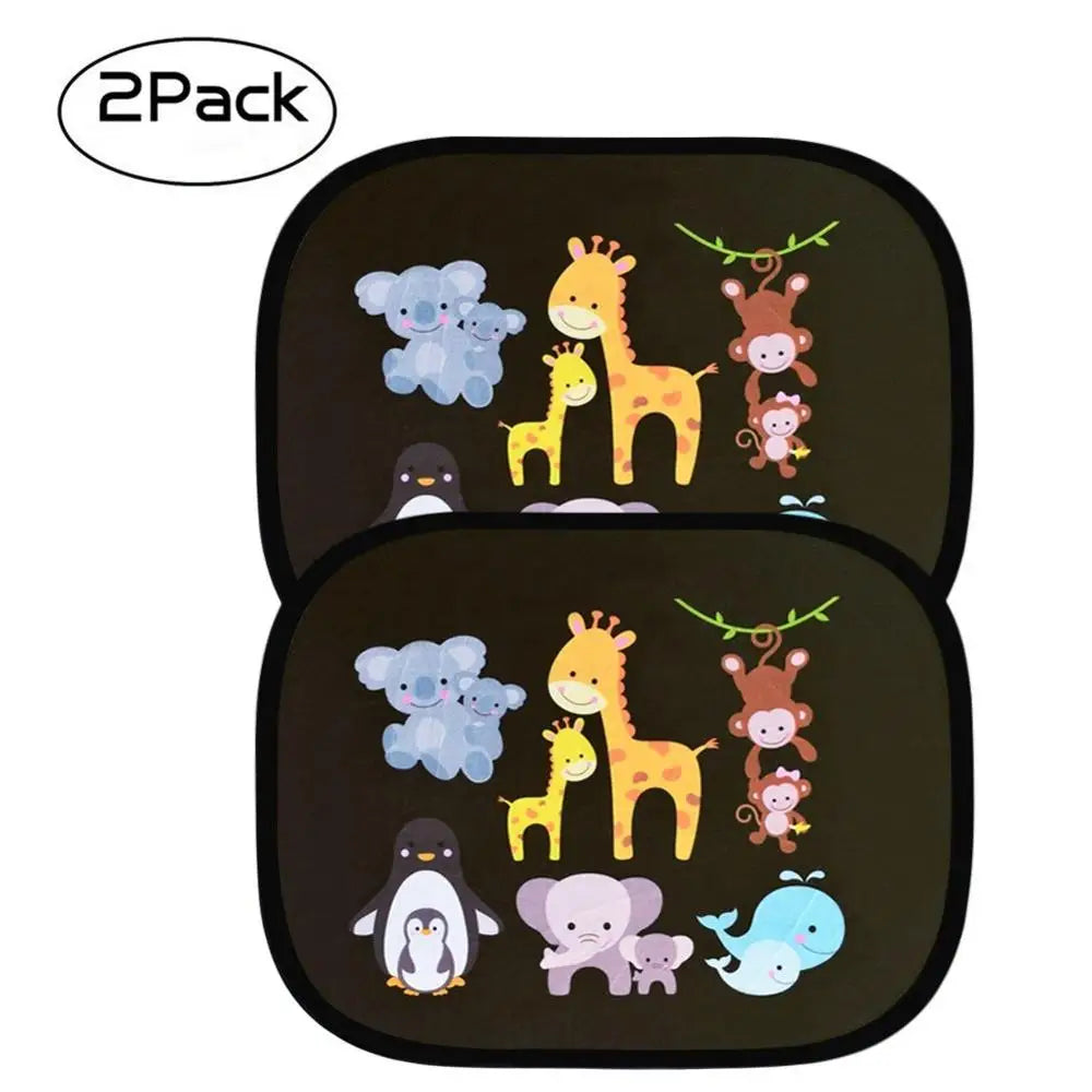 Car SunShade Side Window Cartoon Car Sun Shade UV Protector