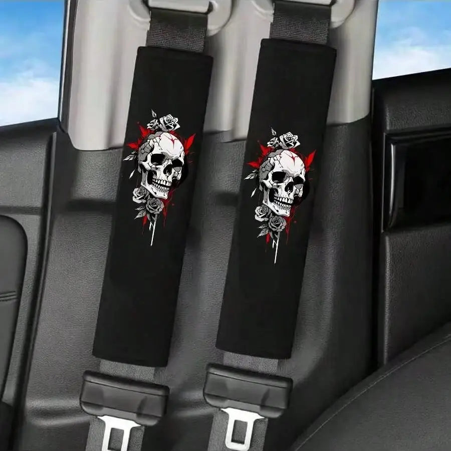 Lot of 2 Skull Pattern Premium Quality Replacement Accessory