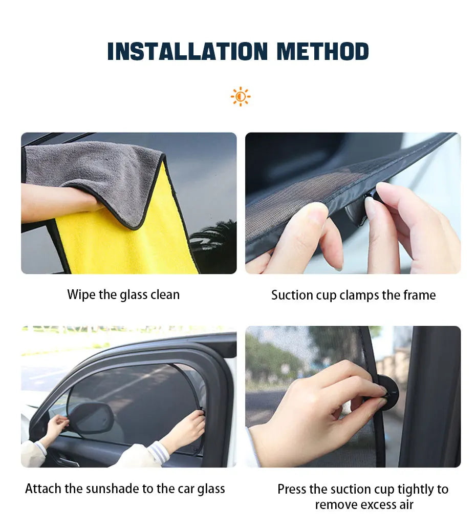 Car Sun Shade Side Window Car Sun Shade UV Protector