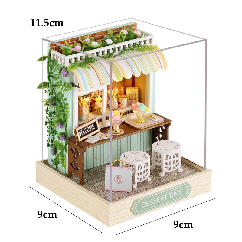 DIY Book Nook Kit Retro Premium Quality Replacement Accessory