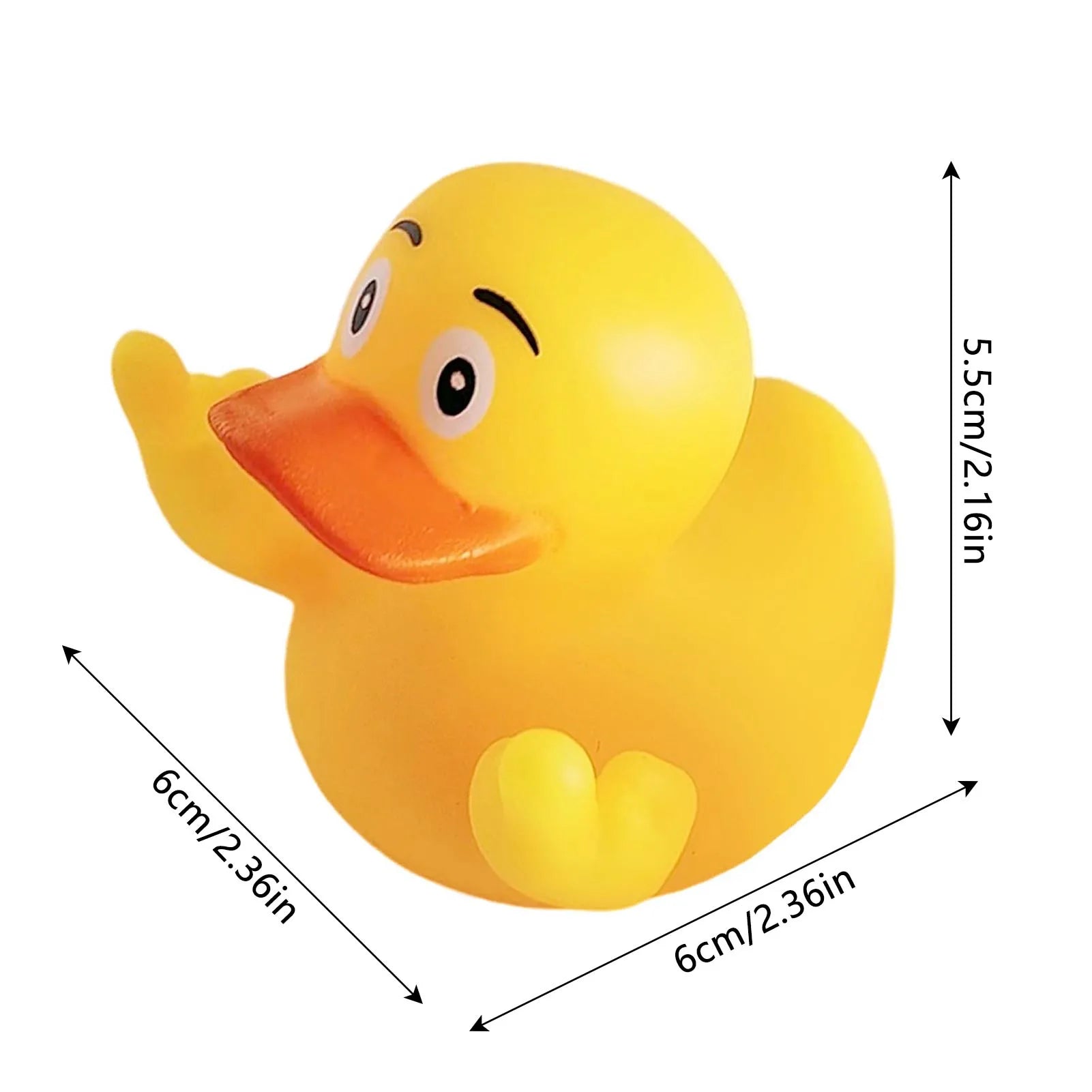 Middle Finger Duck Car Decoration Car Dashboard Ornament Decoration