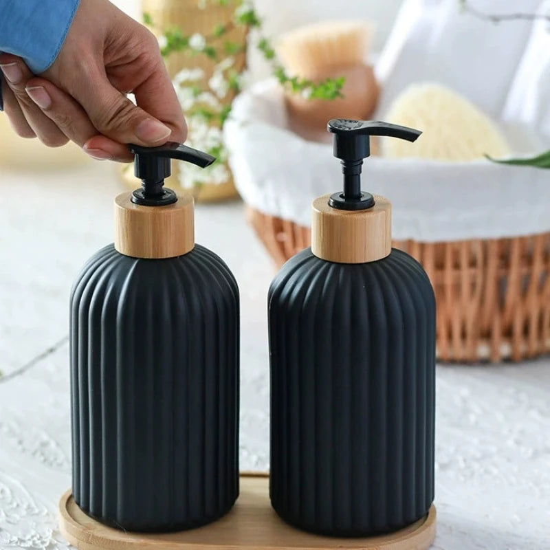 Trendy Bathroom Glass Toiletries Set: Premium Quality Replacement Accessory