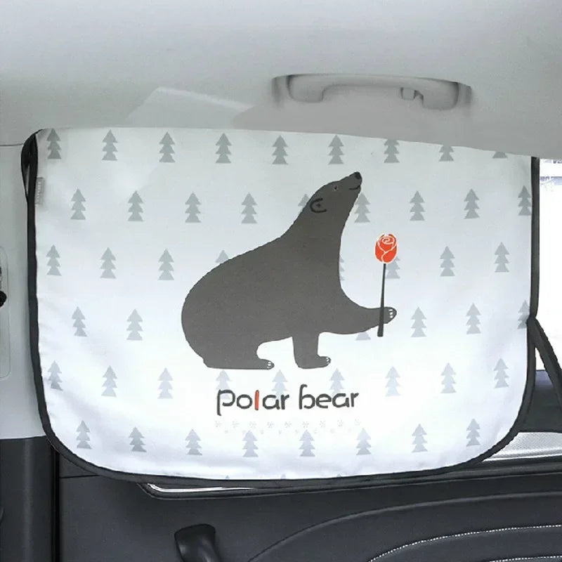 Cartoon Universal Side Window Sunshade Car Sun Shade UV Protector