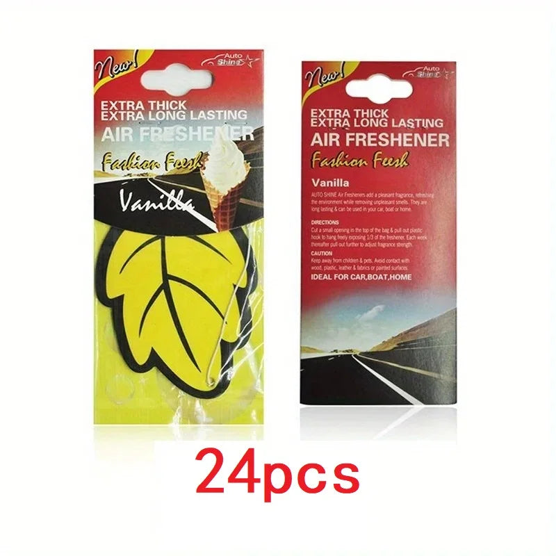 3-60pcs Car Air Freshener Natural Premium Quality Replacement Accessory