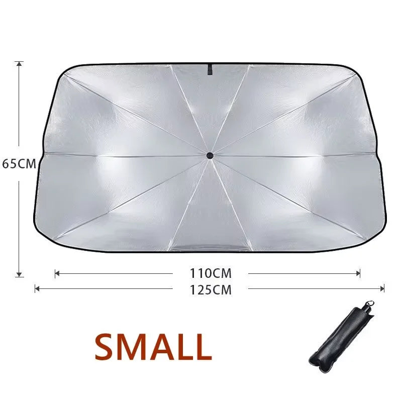 car sunshade retractable sunscreen heat Car Sun Shade UV Protector