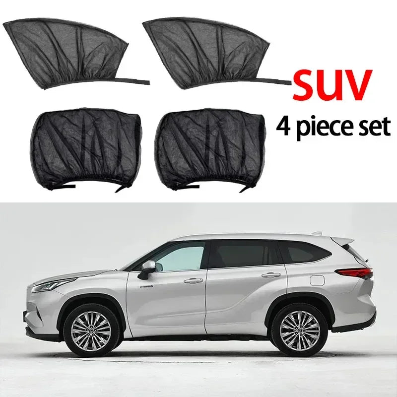 Car Window Shade Mesh 2 Car Sun Shade UV Protector