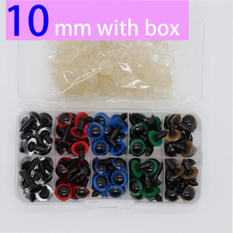 5/6//7/8/9/10/12/14/18/20mm Plastic Safety Eyes For Premium Quality Replacement Accessory
