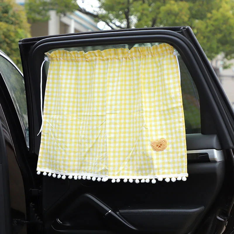 Universal Car Sun Shade Curtains Car Sun Shade UV Protector