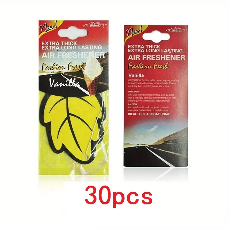3-60pcs Car Air Freshener Natural Premium Quality Replacement Accessory