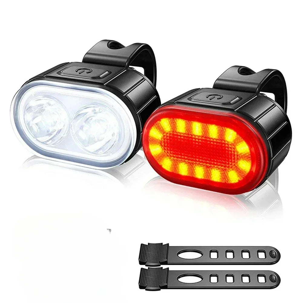 9 LED Bicycle Headlight USB Premium Quality Replacement Accessory