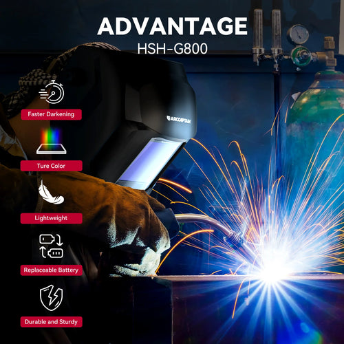 ARCCAPTAIN Welding Helmet Auto Darkening Premium Quality Replacement Accessory