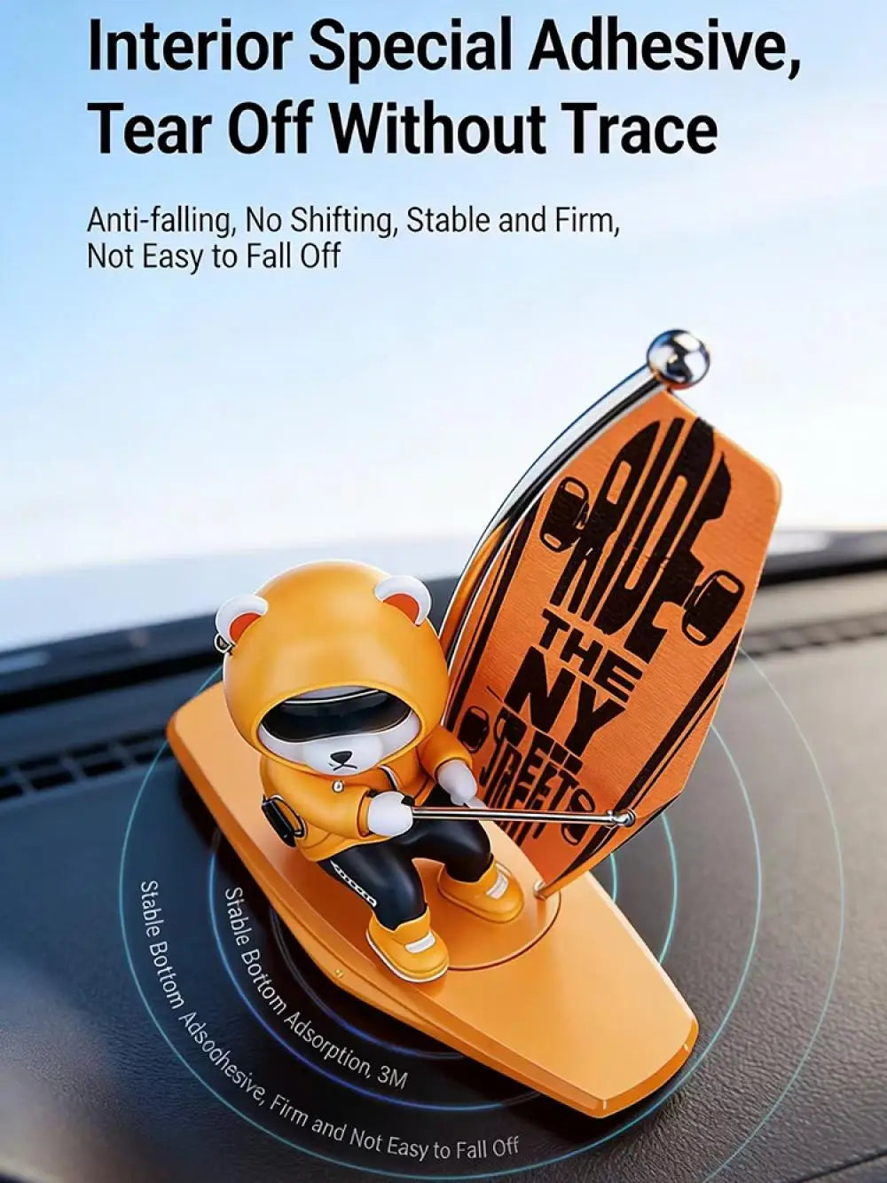 Car Dashboard Ornament Automatic Swing Car Dashboard Ornament Decoration