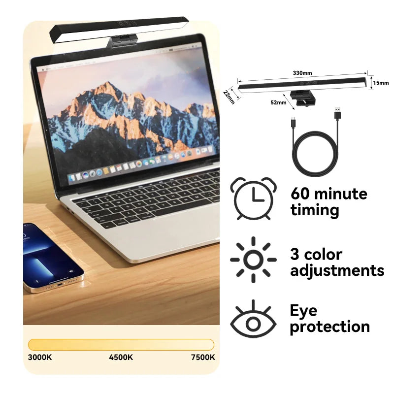 Led Monitor Light Bar Computer LED Computer Monitor Light Bar Desk Lamp