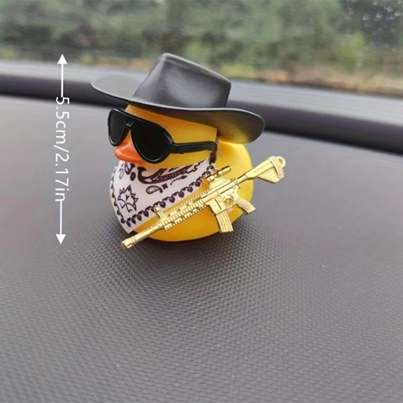 Rubber Duck Car Ornaments, Funny Car Dashboard Ornament Decoration
