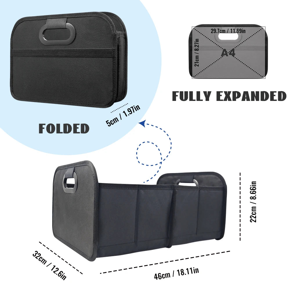 Trunk Organizer for suv Foldable Premium Quality Replacement Accessory