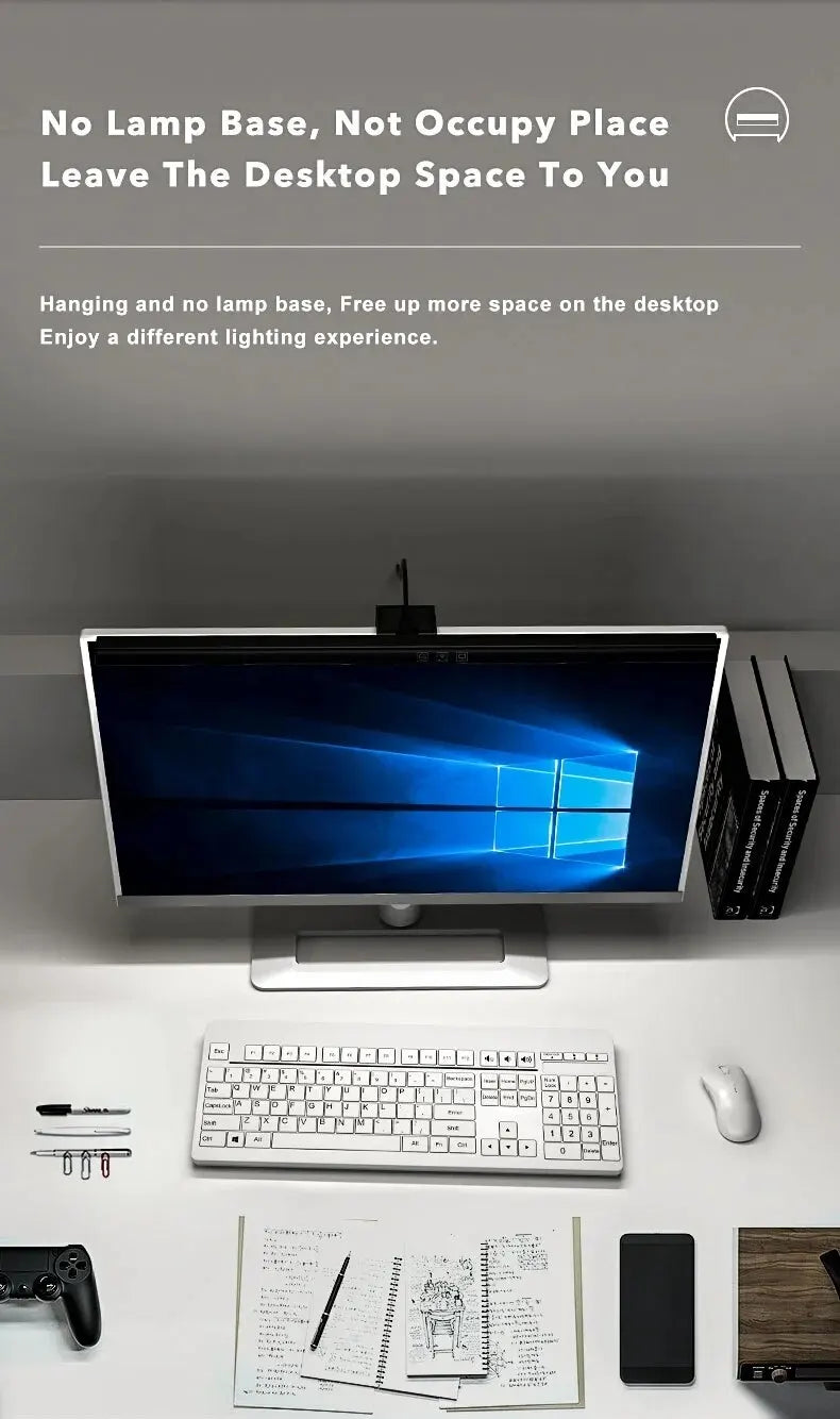 LED Desk Lamp Monitor Light LED Computer Monitor Light Bar Desk Lamp