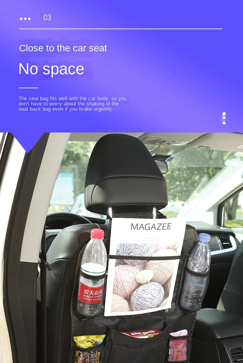Car Backseat Organizer with Touch Premium Quality Replacement Accessory