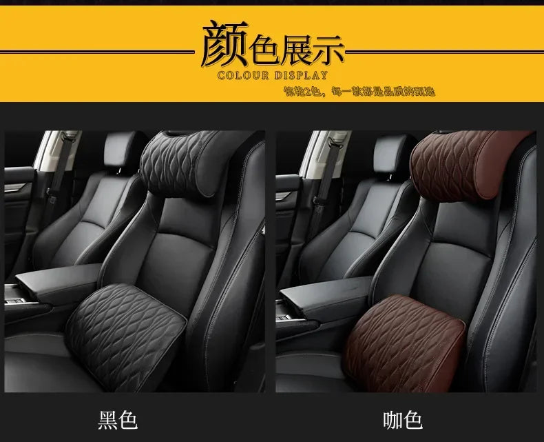 Car Headrest Lumbar Support Memory Premium Quality Replacement Accessory