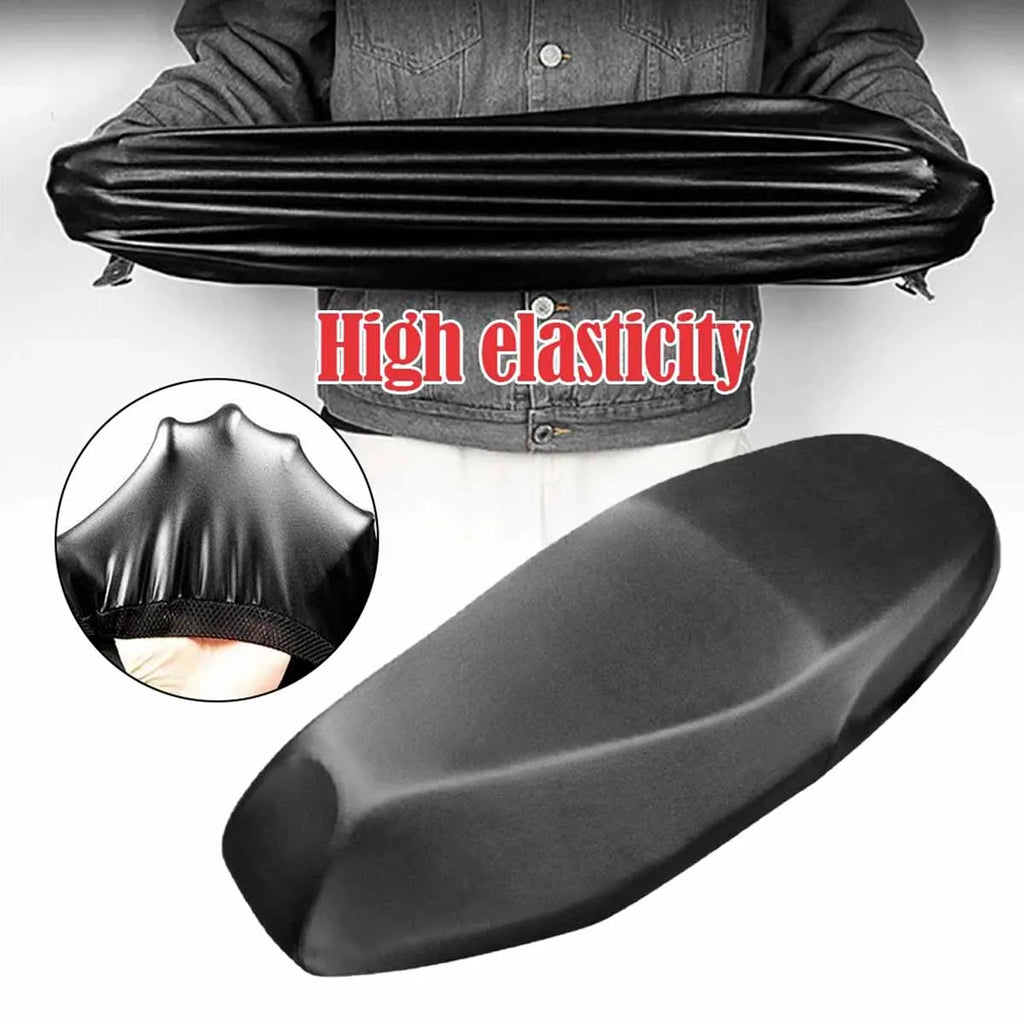 Motorcycle Seat Cover Elastic PU Premium Quality Replacement Accessory