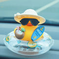 Cool Summer Duck Car Dashboard Car Dashboard Ornament Decoration