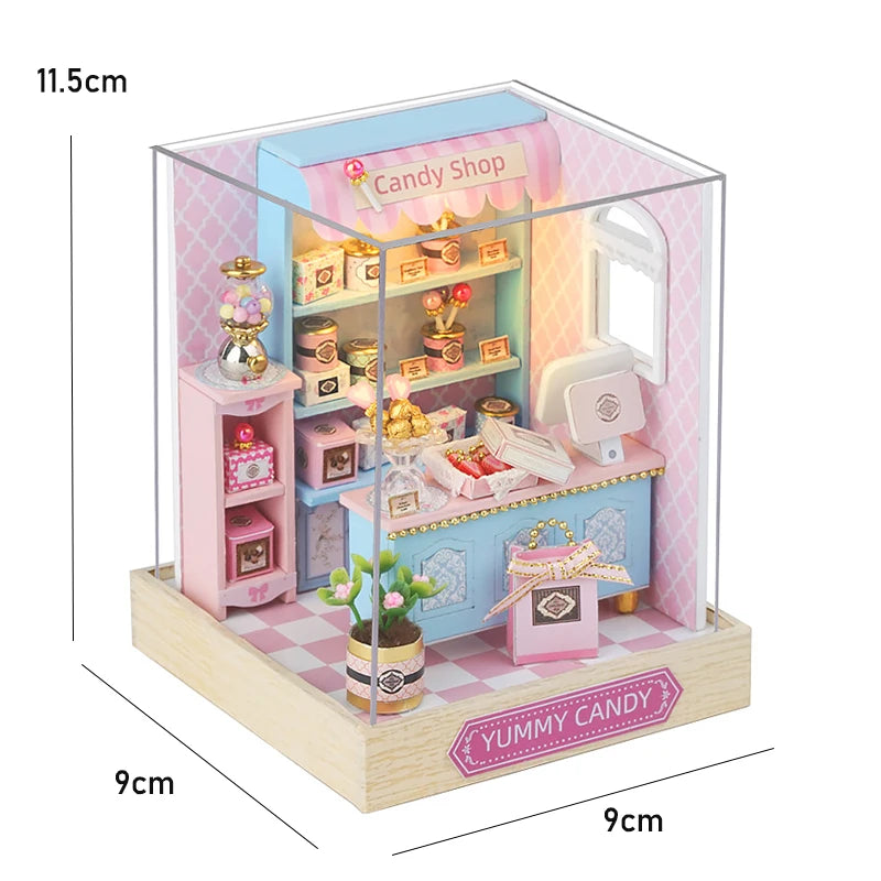 DIY Book Nook Kit Retro Premium Quality Replacement Accessory