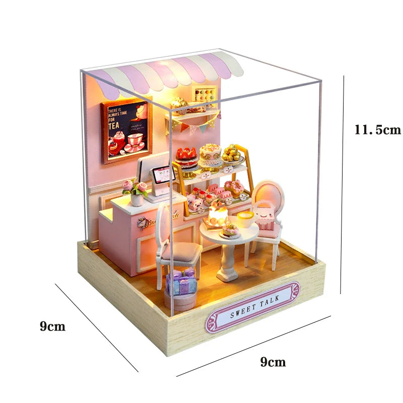 DIY Book Nook Kit Retro Premium Quality Replacement Accessory