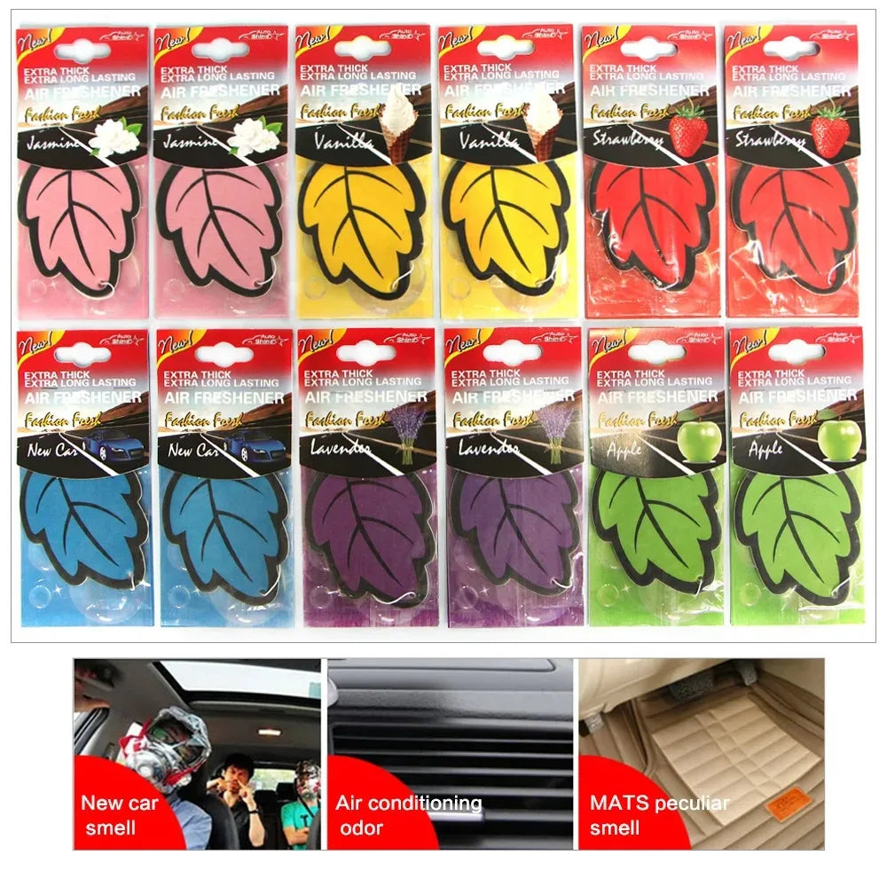 3-60pcs Car Air Freshener Natural Premium Quality Replacement Accessory