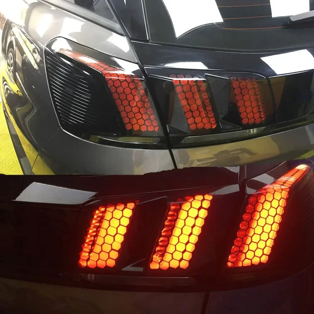 Car Honeycomb Stickers Stylish Tail Premium Quality Replacement Accessory