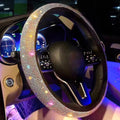 Crystal Steering Wheel Cover Bling Steering Wheel Cover Anti-Slip Comfort