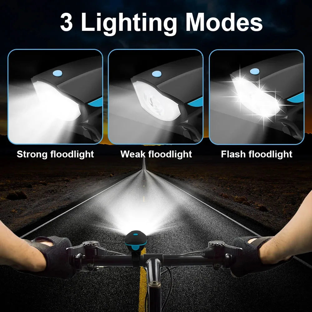 Bicycle LED Head Light with Premium Quality Replacement Accessory