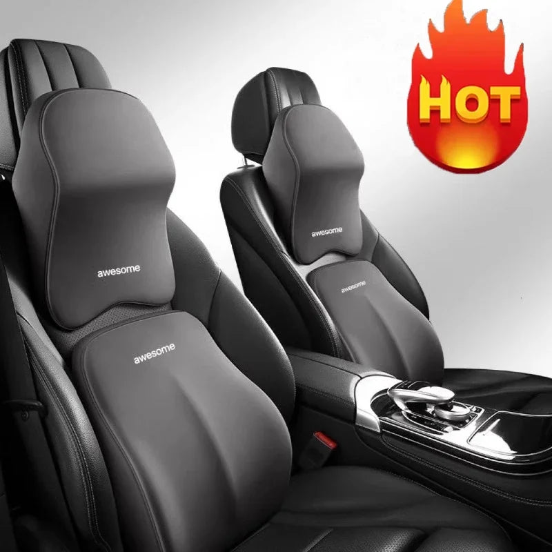 Car headrest neck pillow lumbar Premium Quality Replacement Accessory