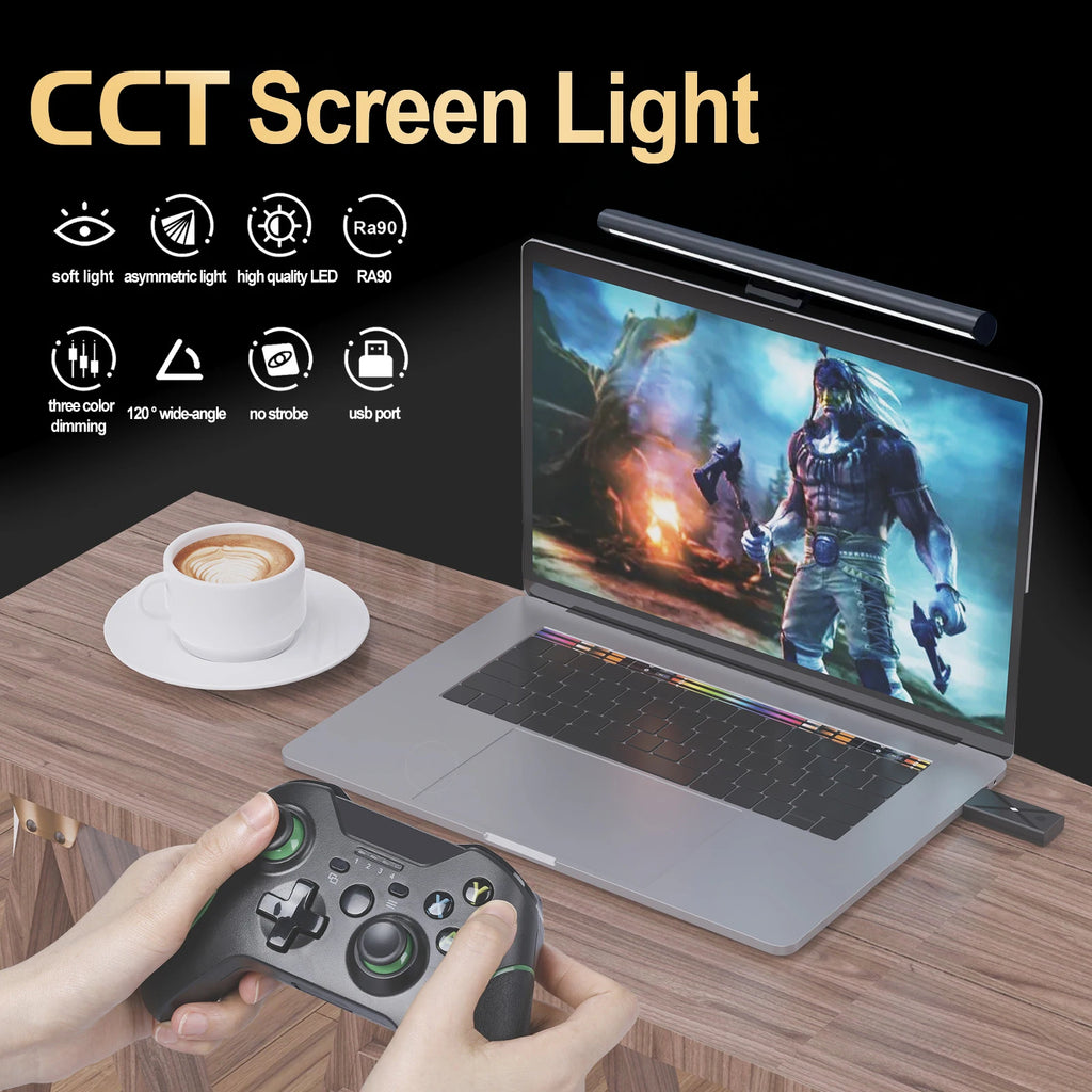 Screen Hanging Light 30CM 11.8" LED Computer Monitor Light Bar Desk Lamp